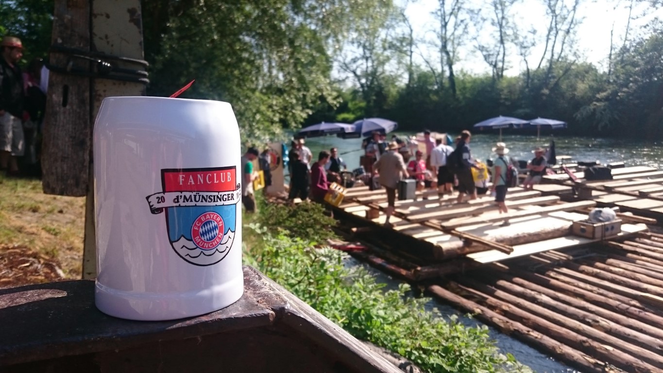 Fanclub-Floßfahrt ... zur Feier unseres 10-jährigen Jubiläums